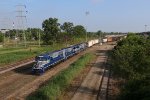 LSRC's first pair of SD70M's work the yard on the point of Y119